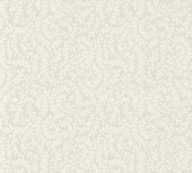 Tapetti 1838 Wallcoverings Audley, harmaa, 0,52x10,05m