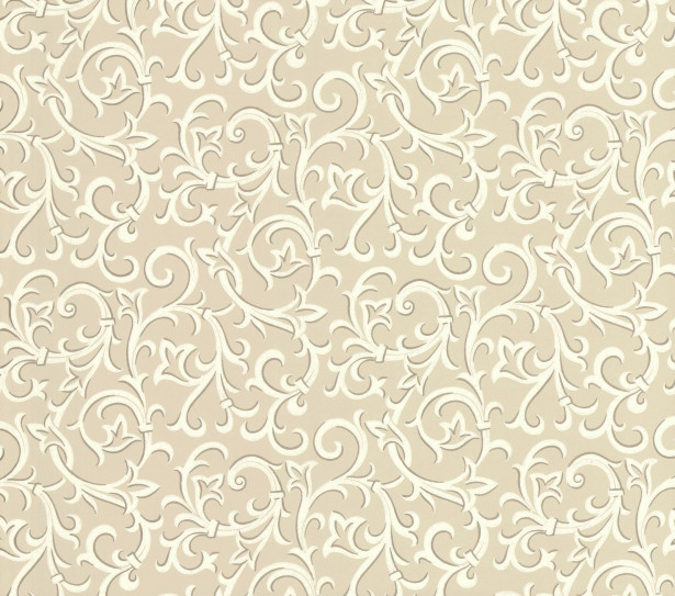 Tapetti 1838 Wallcoverings Brodsworth, beige, 0,52x10,05m