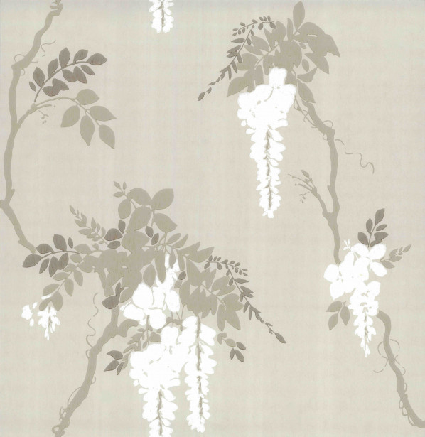 Tapetti 1838 Wallcoverings Leonora, beige, 0,52x10,05m