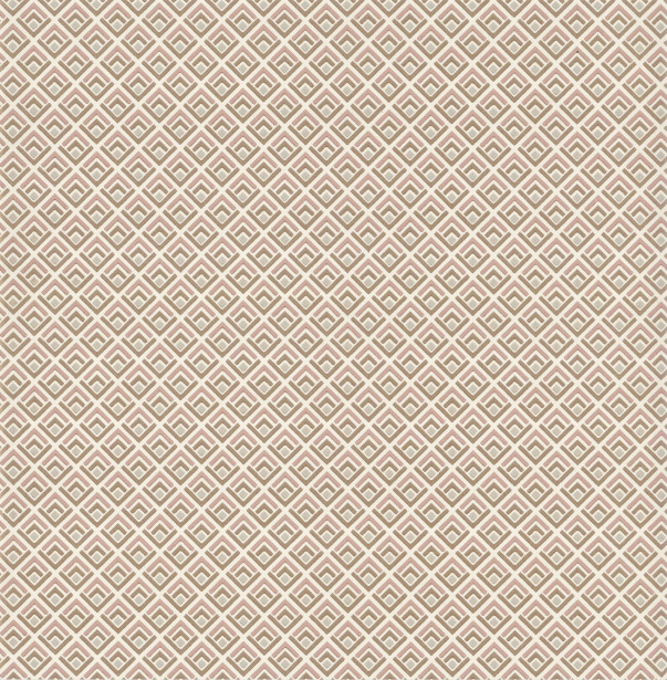 Tapetti 1838 Wallcoverings Gio, vaaleanpunainen, 0,52x10,05m