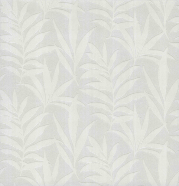 Tapetti 1838 Wallcoverings Verdi Flock, valkoinen, 0,52x10,05m