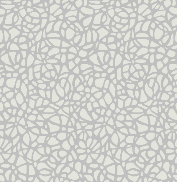 Tapetti 1838 Wallcoverings Pebble, harmaa, 0,52x10,05m