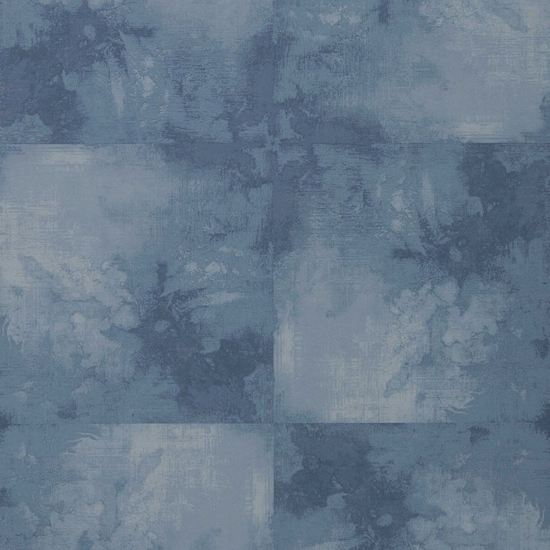 Tapetti 1838 Wallcoverings Crystalline, sininen