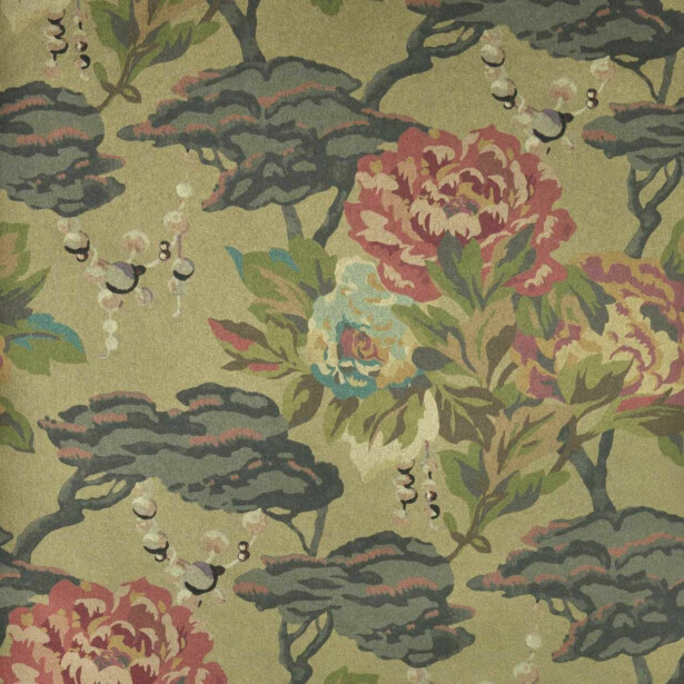 Tapetti 1838 Wallcoverings Paeonia, 0.52x10.05m, non-woven