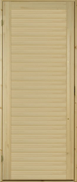 Saunan ovi Prosauna Hiili, 9x19, mänty