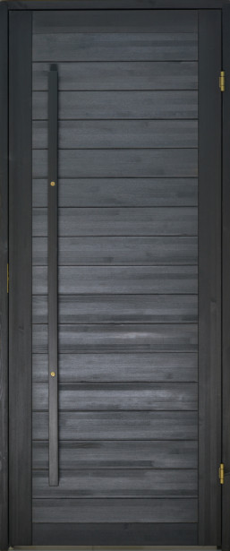 Saunan ovi Prosauna Hiili, 7x19, mänty, musta