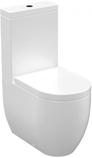 WC-istuin Kerasan Flo S/P-lukko valkoinen