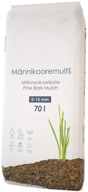 Männyn kuorikate Woodpeckers 0-15mm, 51 säkkiä x 50l/lava, 2550 litraa