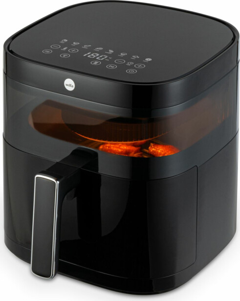 Ilmafriteerauskeitin Airfryer Wilfa Dualfry AFD-60B musta