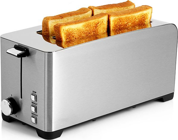 Leivänpaahdin Wilfa Brunch TOL-1400S, 1400W, 4 leivälle, teräs