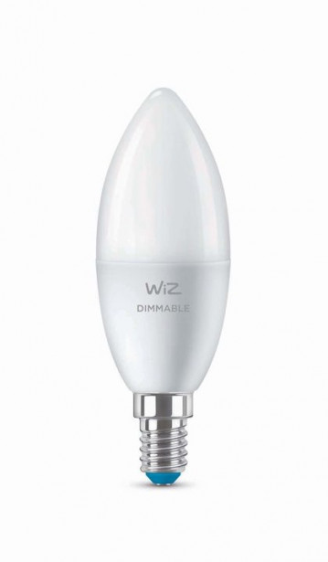 LED-älylamppu WiZ C37 Dimmable, Wi-Fi, 4.9W, E14