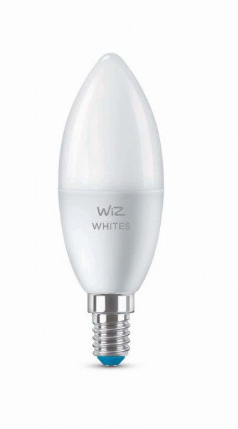 LED-älylamppu WiZ C37 Tunable White, Wi-Fi, 4.9W, E14