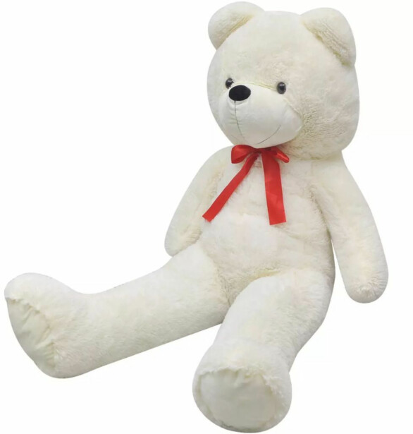 XXL Nalle pehmolelu Valkoinen 100 cm