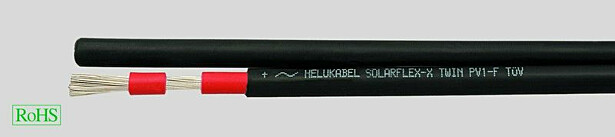 Asennusjohto Solarflex-X-Twin 2x6