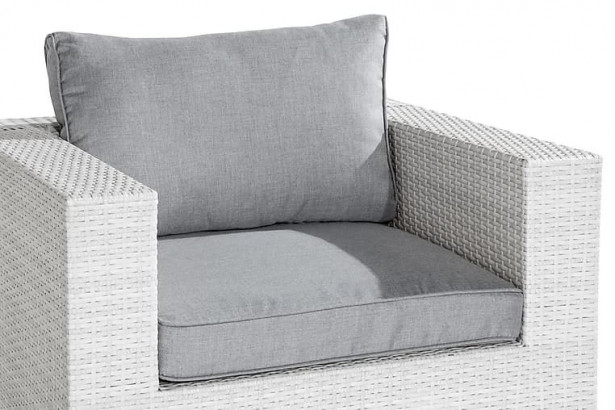 Pehmusteen päällinen Bahamas- nojatuoliin, vaaleanharmaa