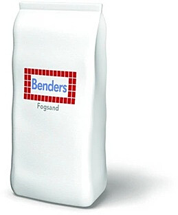 Saumahiekka Benders, 0-2 mm, 15 kg säkki, grafiitti