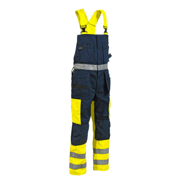 Lappuhaalari Blåkläder Highvis 2603, keltainen/mariininsininen