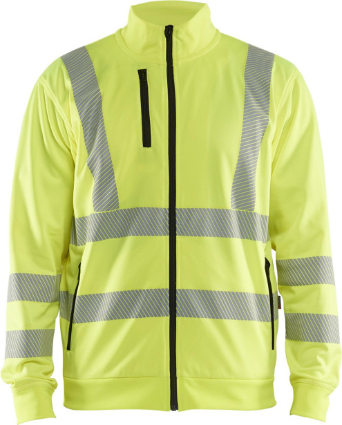 Collegepaita Blåkläder 3563 Highvis, vetoketjulla, eri värejä