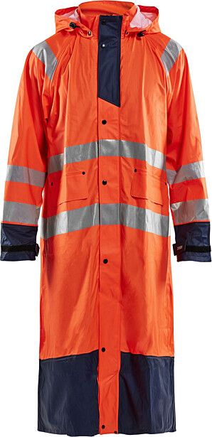 Pitkä sadetakki Blåkläder 4325 Highvis, eri värejä