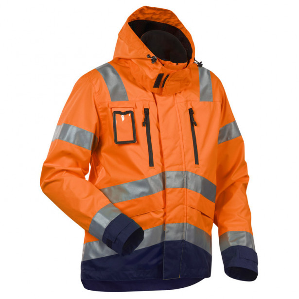 Kuoritakki Blåkläder Highvis 4837, oranssi/mariininsininen