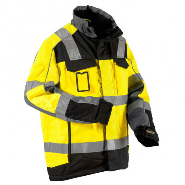 Talvitakki Blåkläder Highvis 4851, keltainen/musta