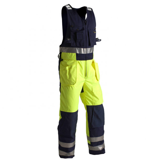 Talviavohaalari Blåkläder Highvis 8504, keltainen/mariininsininen