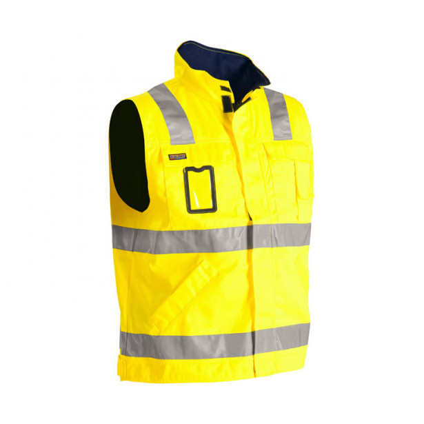 Liivi Blåkläder Highvis 8505, keltainen/mariininsininen