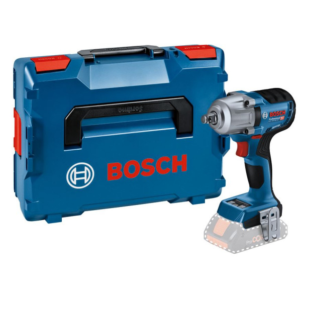 Akkuiskumutterinväännin Bosch GDS 18V-450 HC Solo, 18V, ilman akkua + L-Boxx GCY