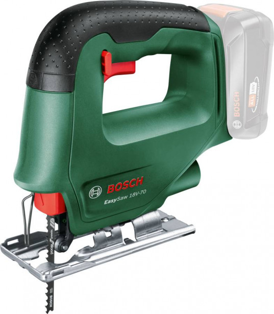 Akkupistosaha Bosch EasySaw 18-70 Solo, 18V, ilman akkua