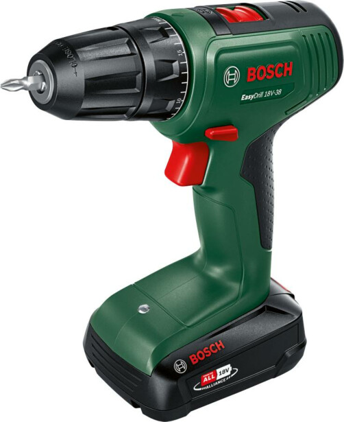 Akkuporakone Bosch EasyDrill 18V-38, 18V, 2.0Ah akulla