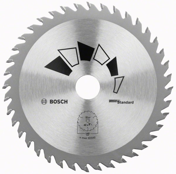 Pyörösahanterä Bosch Standard for Wood 150x20x2.2mm, 40H