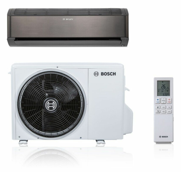 Ilmalämpöpumppu Bosch Climate Class 8101i, 6.5kW, titaani