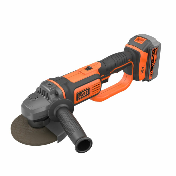 Akkukulmahiomakone Black+Decker BCG720M1, Ø125mm, 4.0Ah akulla