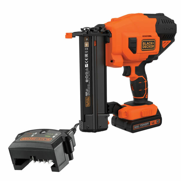 Viimeistelynaulain Black+Decker BCNG01D1, 18V, 2.0Ah akulla