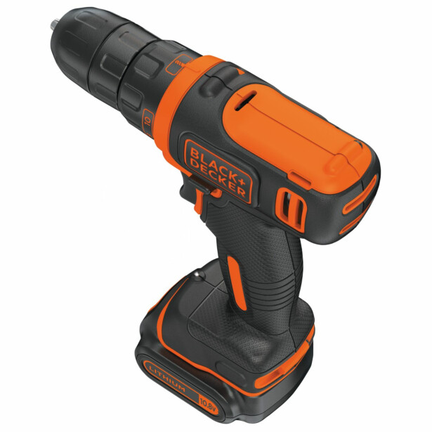 Akkuporakone Black+Decker BDCDD12, 12V, 1.5Ah akulla