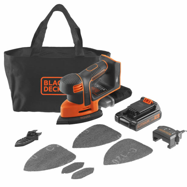 Hiomahiiri Black+Decker BDCDS18, 18V, 1.5Ah akulla