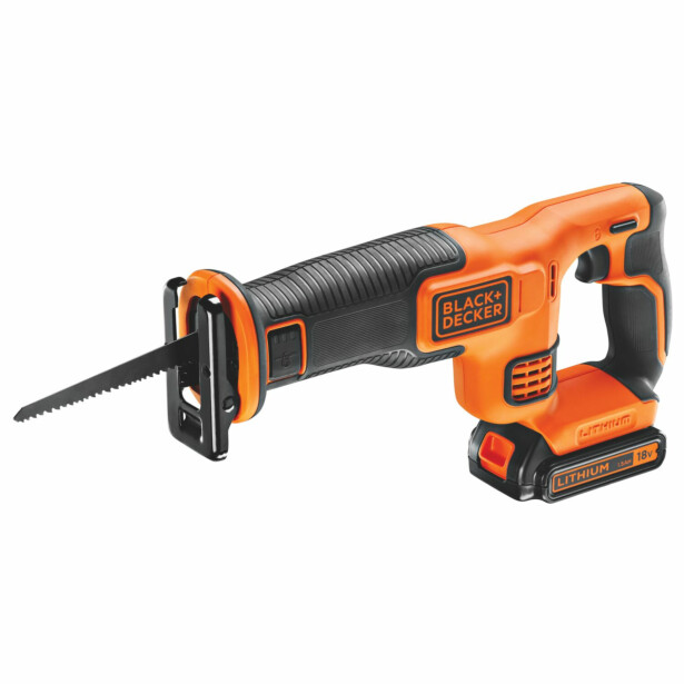 Akkupuukkosaha Black+Decker BDCR18, 18V, 1.5Ah akulla