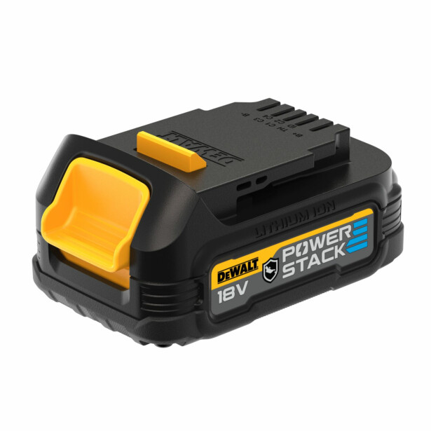 Akku DeWalt XR DCBP034G PowerStack GFN, 18V, 1.7Ah, kumipinnoitteella