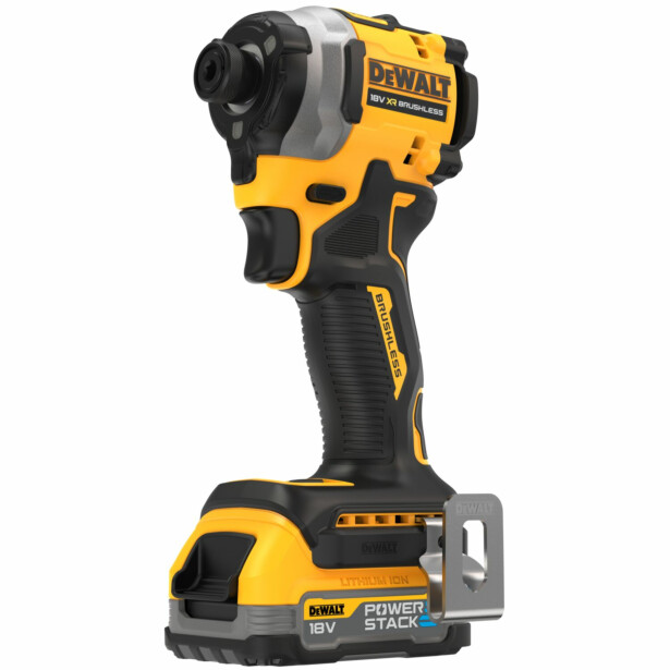 Akkuiskuruuvinväännin DeWalt XR DCF850E1T Ultra Compact, 18V, 1.7Ah akulla + TSTAK