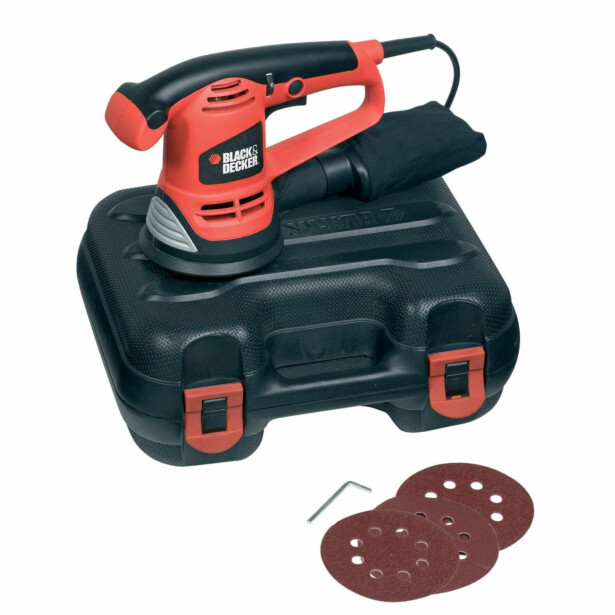 Epäkeskohiomakone Black+Decker KA191EK, 480W, Ø125mm