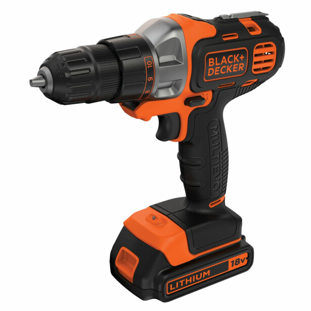 Monitoimityökalu porakoneosalla Black+Decker Multievo, 18V, akulla