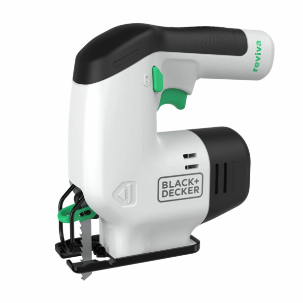 Akkupistosaha Black+Decker REVJ12C Reviva, 12V, 1.5Ah akulla