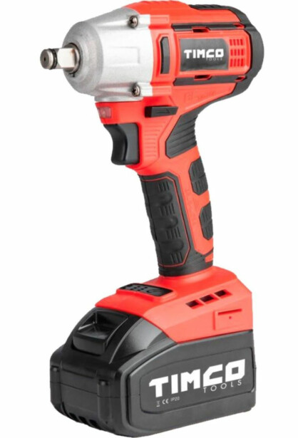 Mutterinväännin ja hylsyt Timco 20V 3Ah 350Nm