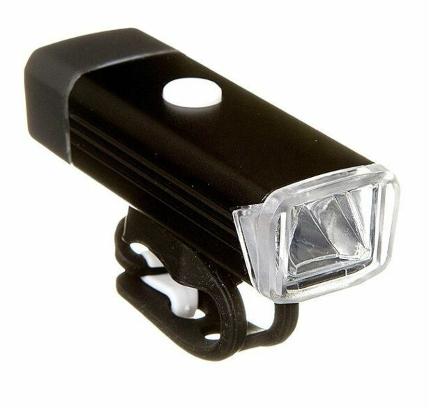 Polkupyörän etuvalo Heed, 180lm, USB-ladattava