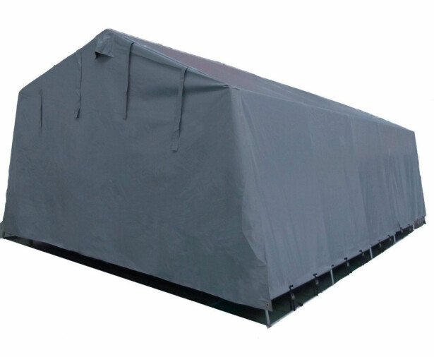 Autoteltta Norwan, 3.2x6x1.9m, 500g, harmaa