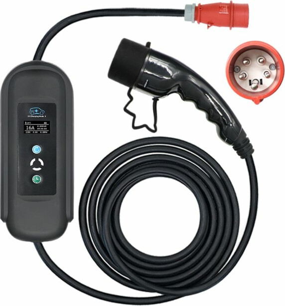 Sähköauton latauslaite Motorwerk EV, Type 2, 11kW, 8m