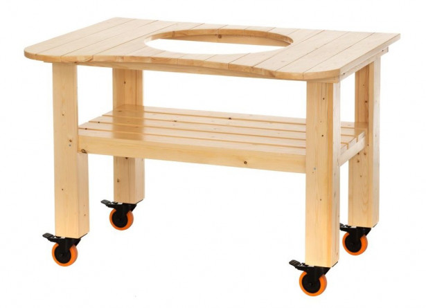 Puupöytä Kobe Kamado XL, 120x86x90cm, mänty