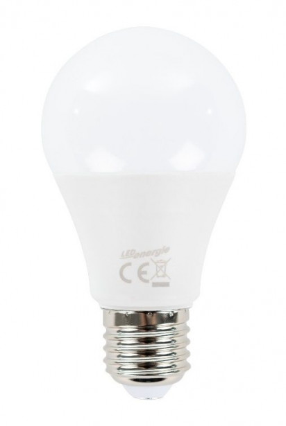 LED-vakiokupulamppu LED Energie, A60, E27, 5W, 12V, 400lm, 3000K