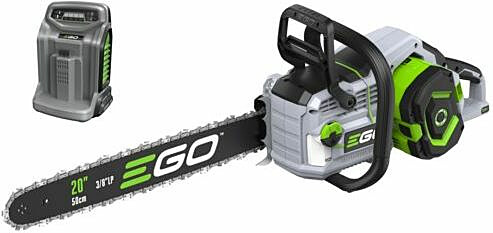 Akkuketjusaha Ego Power+ CS2005E, 56V, laippa 50cm, 25m/s, sisältää 6Ah akun ja pikalaturin