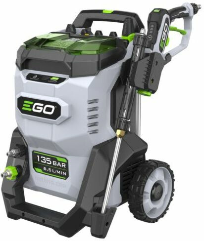 Akkupainepesuri Ego Power+ HPW2000E-K2757, 56V, 135 bar, 6.5L/min, sisältää 2x7.5Ah akkua ja pikalaturin